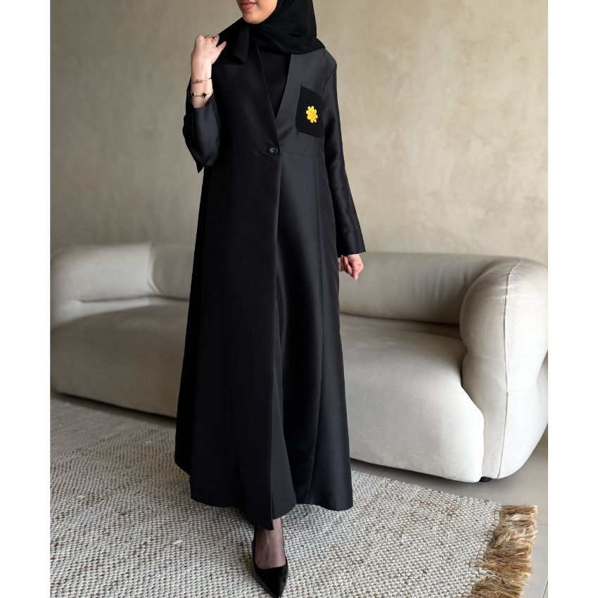 #AB-1417-00-black- #abaticollections #abatiboutique #abatiabaya #abayaabati #abatikuwait #abatiqatar #abatisaudi #abatiriyadh #abatidoha #dohaabati #dubaiabati #abudhabiabati #musactabati